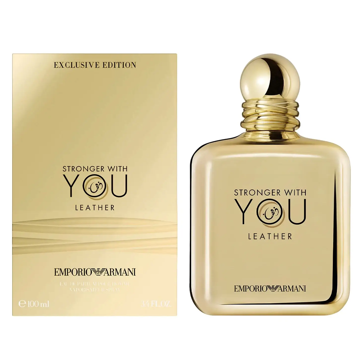T.GIORGIO ARMANI STRONGER WITH YOU LEATHER EDP 100ML/U