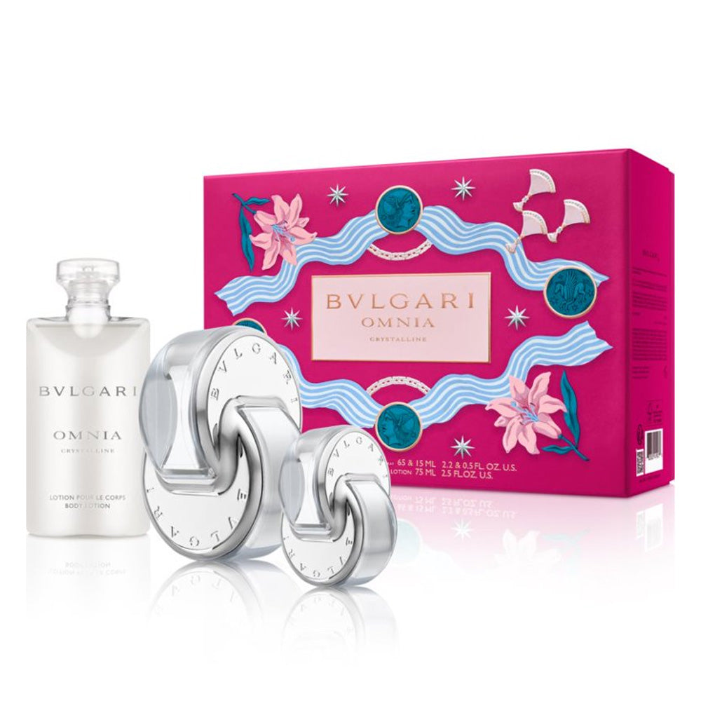 SET.BVLGARI OMNIA CRYSTALLINE 3 PCS EDT 65ML/W